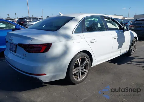 2018 Audi A4 2.0T Tech Ultra Premium/2.0T Ultra Premium from USA, damaged, VIN WAULMAF4XJN002003